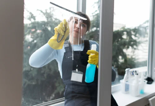 Nettoyage de vitres intérieures et extérieures à Saint-Séverin